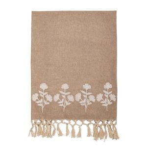 Floral Bloom Embroidered Towel (3 Options Available)