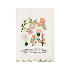 Mom Embroidered Towels