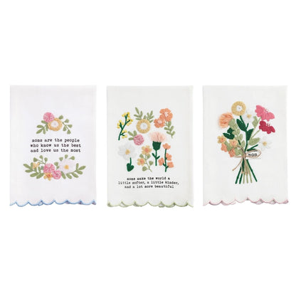 Mom Embroidered Towels