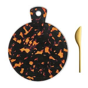 Round Mini Tortoise Serving Board Set