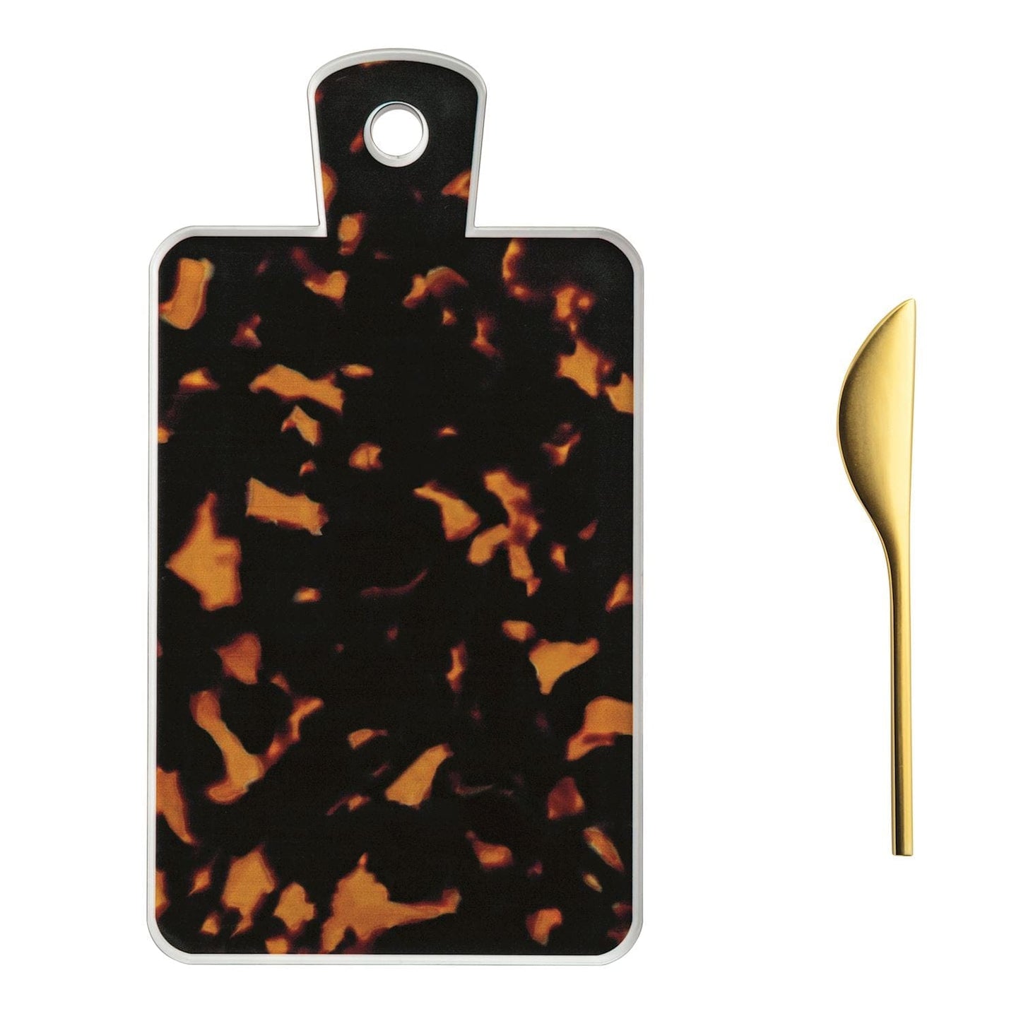 Rectangle Mini Tortoise Shell Serving Board Set