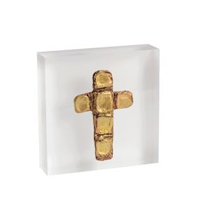Small Acrylic Gold & Silver Plaques - 4 Styles