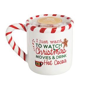 Hot Cocoa Christmas Mug and Sock Set