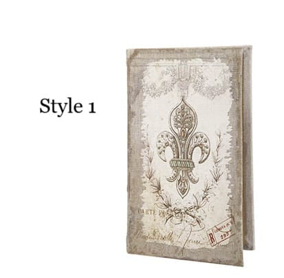 Green fleur-de-lis Book Box