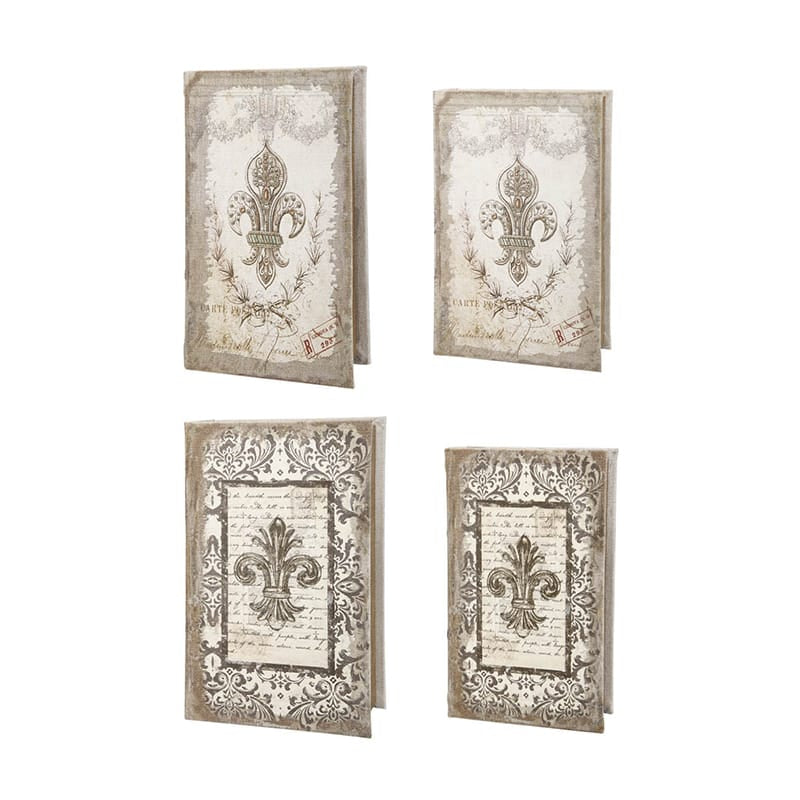 Green fleur-de-lis Book Box
