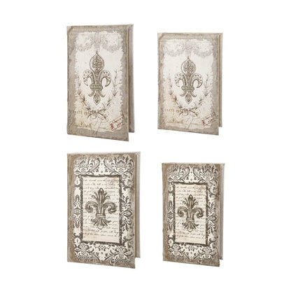 Green fleur-de-lis Book Box