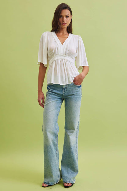 Kimono Sleeve Blouse