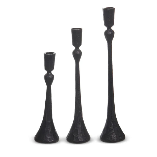 Black Candlestick (3 Sizes)