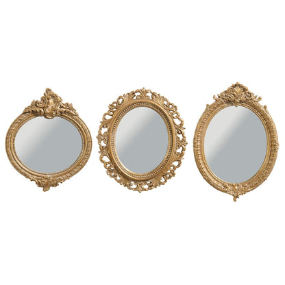 9.5" Vintage Gold Mirror (3 styles)