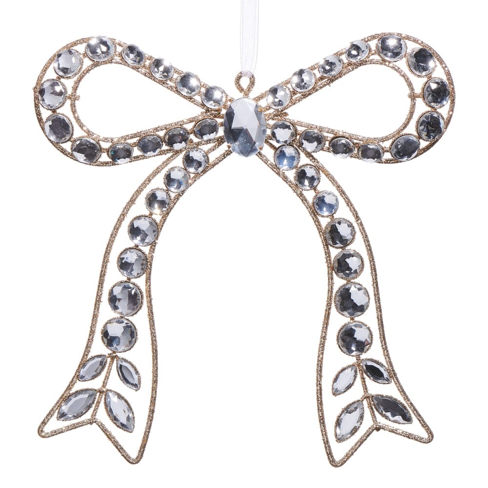 Jeweled Bow Ornament