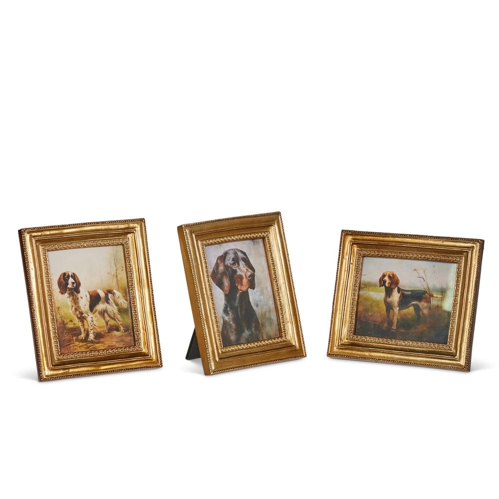 6" Vintage Bird Dog Framed Print (3 styles)