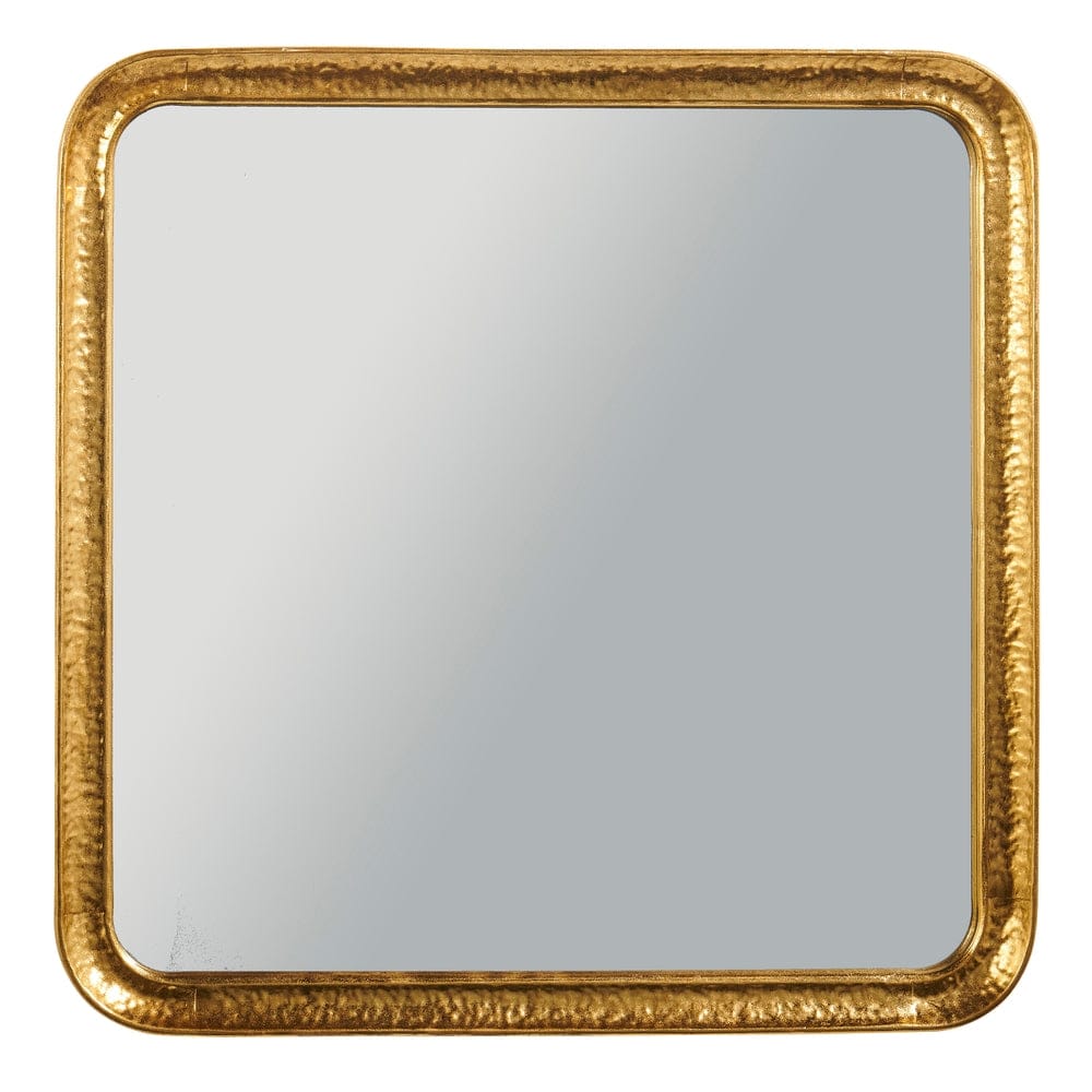 26" Gold Square Mirror