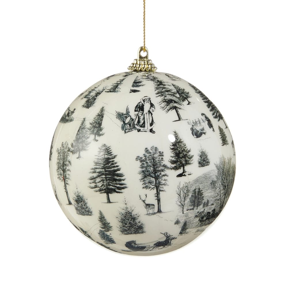 Skip to the beginning of the images gallery 4" Through the Woods Ball Ornament
