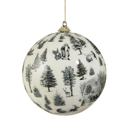 Skip to the beginning of the images gallery 4" Through the Woods Ball Ornament