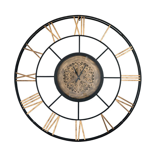 Gear Roman Numerals Clock