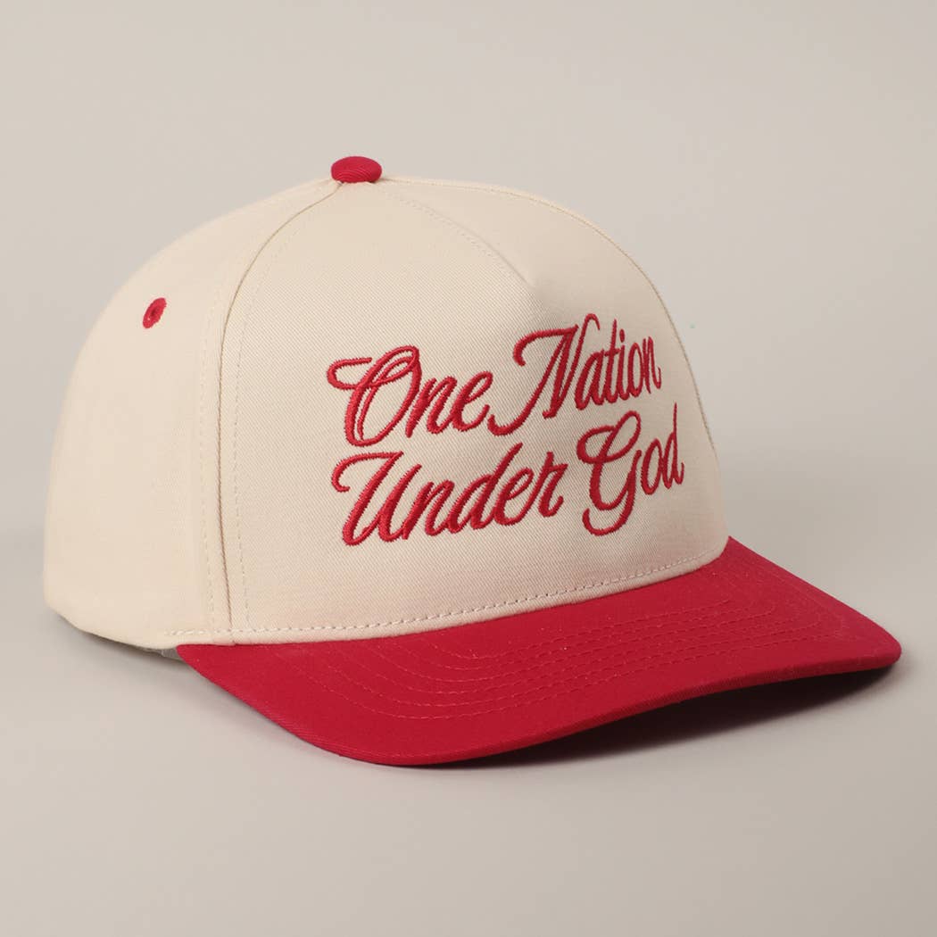 One Nation Under God Two-Tone Trucker Hat