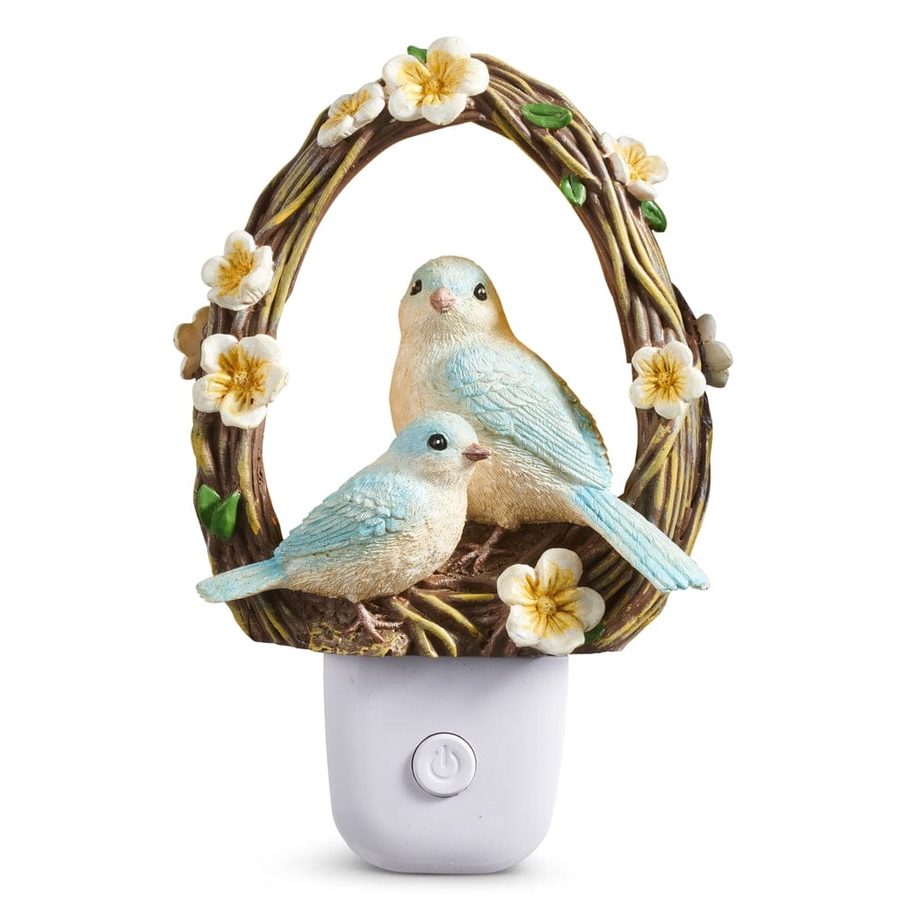 6" Springtime Birds Night Light