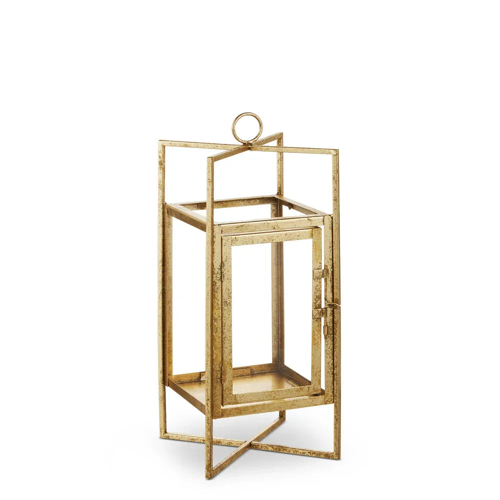 15" Gold Raised Lantern