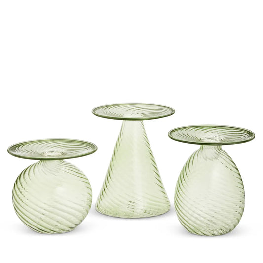 Sage Green Candle Holder