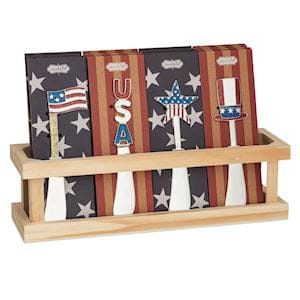 Enamel Americana Spreaders (4 Styles Available)