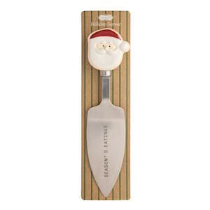 Santa Cookie Cake Server