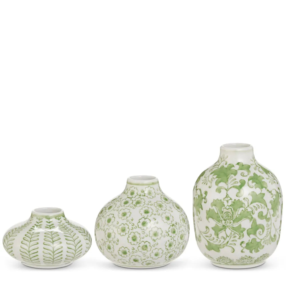 Green Bud Vase