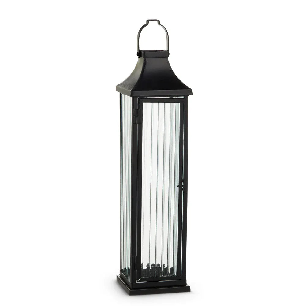 Black Candlestick Hanging Lantern