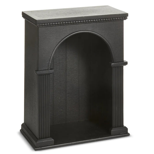16" Black Small Curio Cabinet