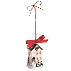 Christmas House Light-Up Ornament