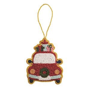 Car Beaded Ornament