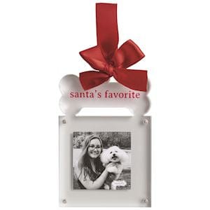 ACRYLIC SANTA ORNAMENT FRAME