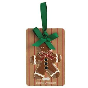 Christmas Enamel Ornaments - 4 Styles
