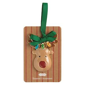 Christmas Enamel Ornaments - 4 Styles