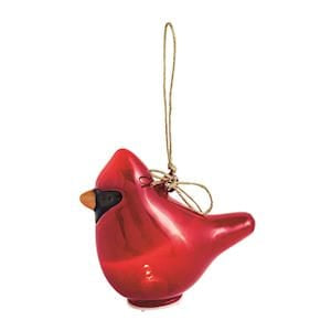 Cardinal Glass Light-Up Ornament
