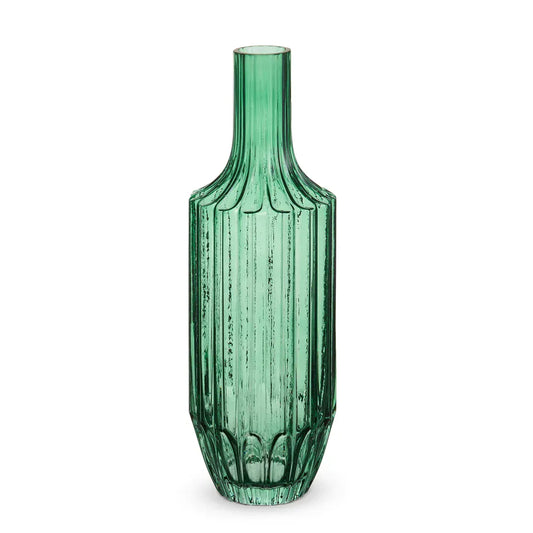 15.5" Emerald Bottle Vase