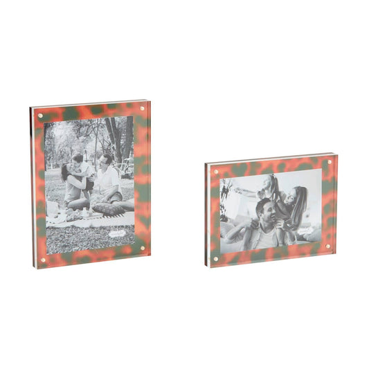 Tortoise Block Picture Frames - 2 Sizes Available