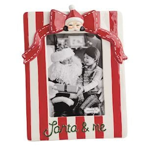 Santa & Me Bow Frame