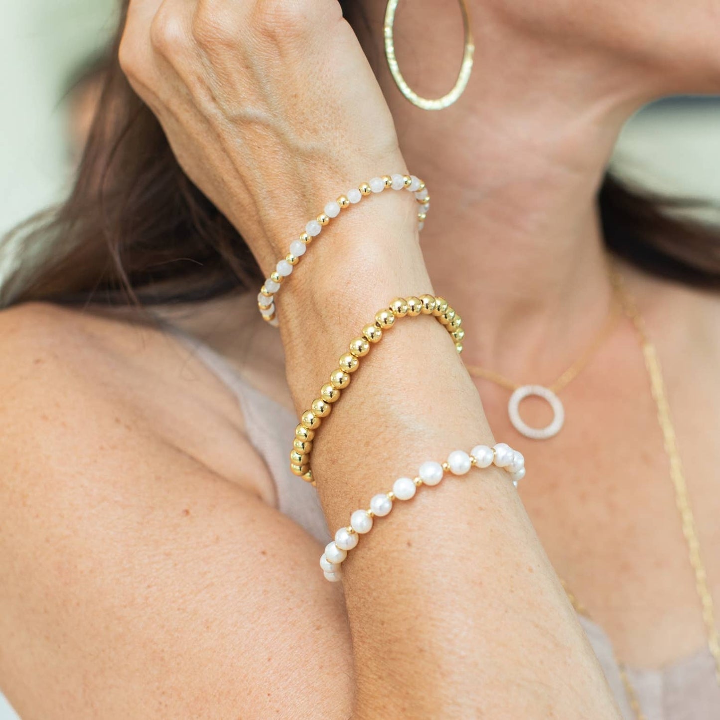 6mm Beaded Bracelets