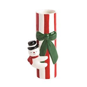 Christmas Bow Stem Vase - 3 styles