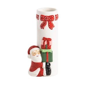 Christmas Bow Stem Vase - 3 styles