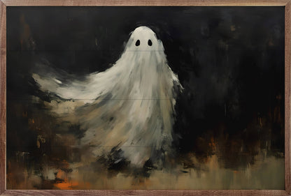 Ghost Portrait Wall Art