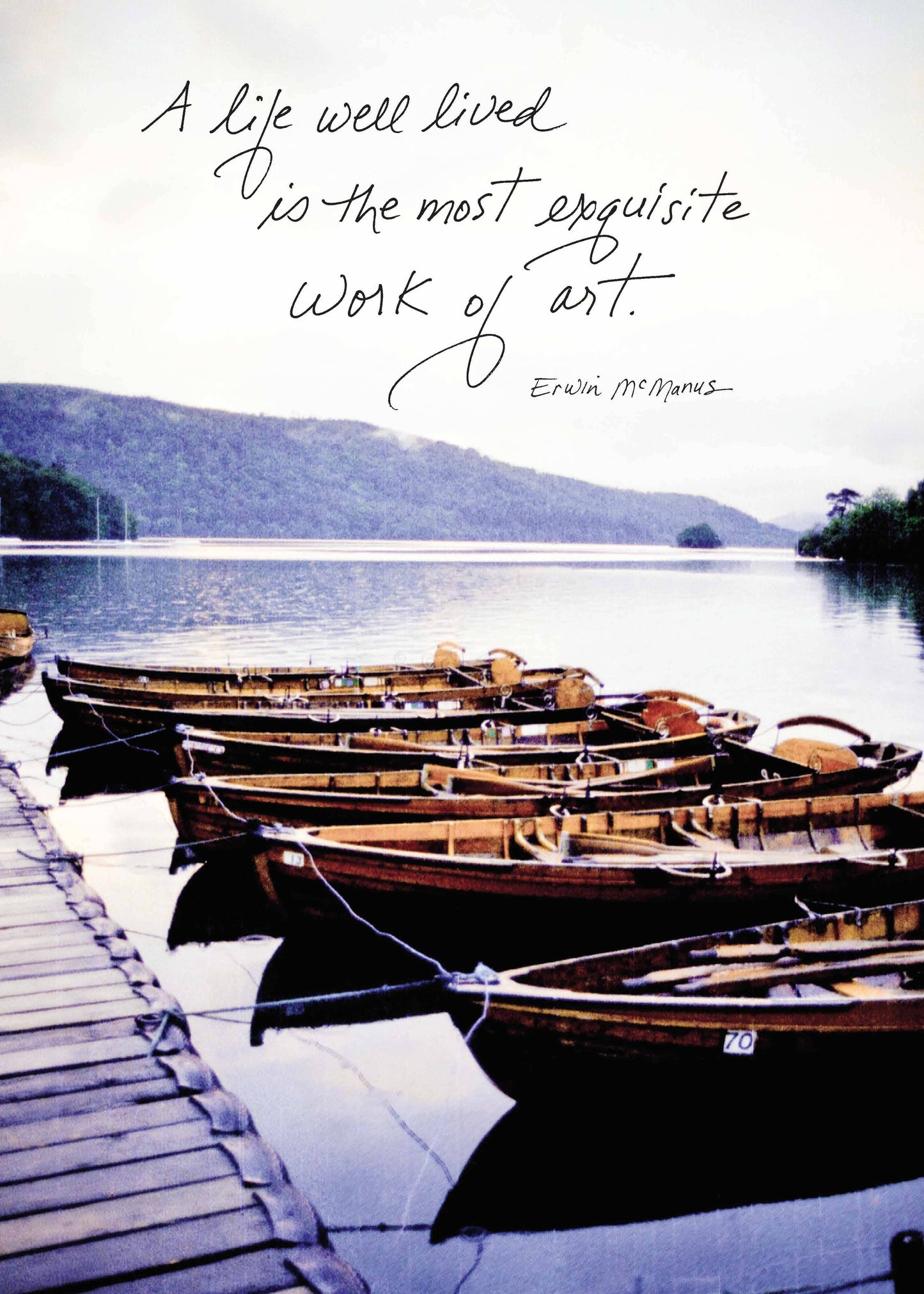 511b: A Life Well Lived Is the Most Exquisite Work of Art.