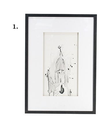Black and White Architecture Wall Art Prints - 4 Designs