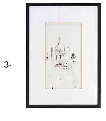 Black and White Architecture Wall Art Prints - 4 Designs