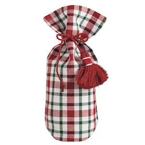 Striped Wine Bag