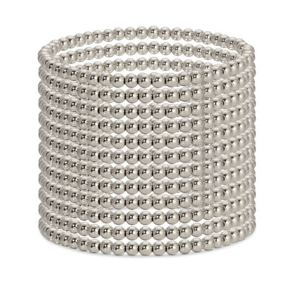 4mm Bead Stretch Bracelets