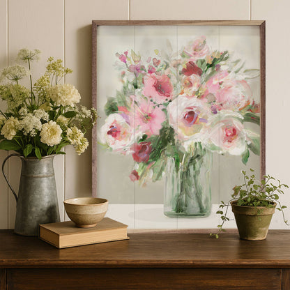 Influence Of Spring 2 By Carol Robinson Wooden Art Print