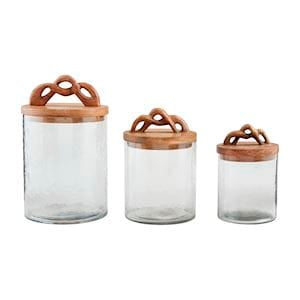 Twisted Handle Canister - 3 sizes