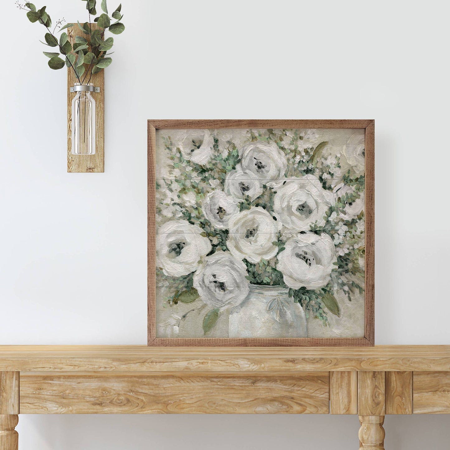 Simply Soft By Carol Robinson Wooden Art Print