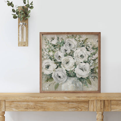 Simply Soft By Carol Robinson Wooden Art Print